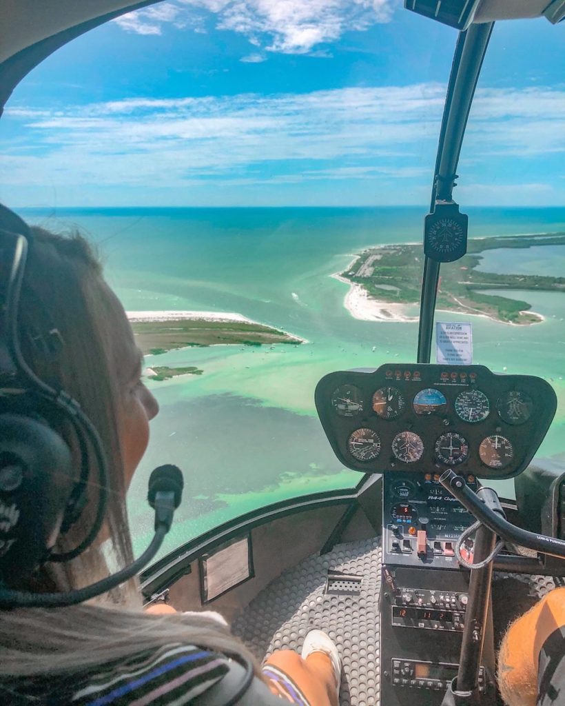 Most romantic experiences in Tampa - helicopter tour with Tampa Bay Aviation