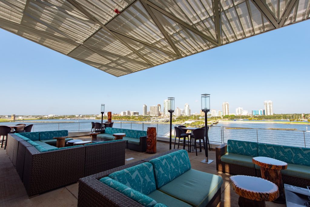 Pier Teaki Best Rooftop Bars in Tampa Bay