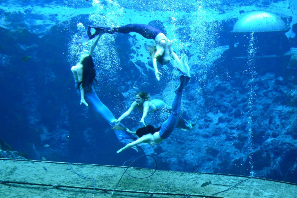 Weeki Wachee mermaids