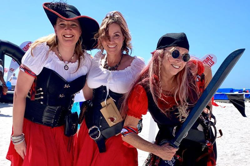 Party like a Pirate at Bucs Beach Beach at TradeWinds Island Resorts